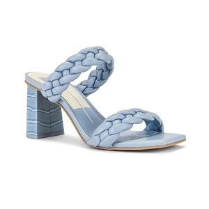 Dolce Vita Paily Braided Sandal, Size 8, Sky Blue.